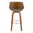 Palmona Fixed-Height Bar & Counter Stool with Bent Wood Legs & Round Footrest (Set of 2)-90954868-90954847