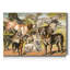 Reproduction d’art sur toile « Johnsons Dog races II »-641737218