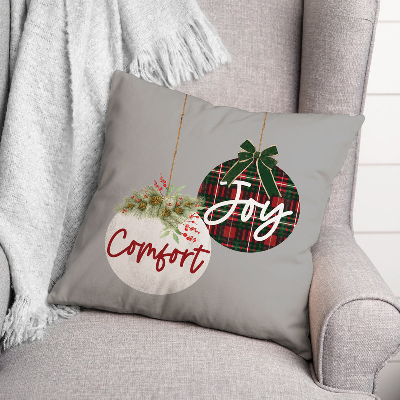 Coussin Joy and Comfort Ornaments, 20 po x 20 po