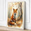 Fox in the Clearing Boho - Wrapped Canvas-739579081-739579080