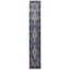 Wool Oriental Area Rug in Blue/Black/White-72450459