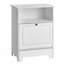 Armoire de rangement pour animaux avec 2 bols surélevés pour animaux