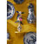 Lady With Hat Candle Holder H 6.3" Pink