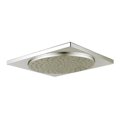 Pomme de douche carrée en goutte d'eau 12 pouces Kingston Brass Claremont