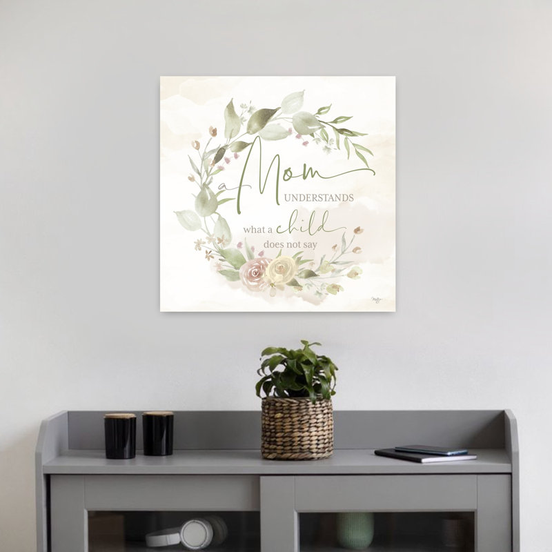 Maman comprend l'art floral contemporain, H 18 po x l 18 po