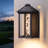 11.73" Led Outdoor Wall Light With Dusk To Dawn Sensor