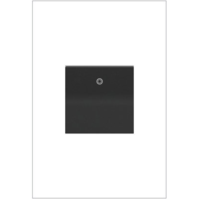Interrupteur à palette 1 ou 3 voies Legrand adorne 15A (finition graphite), aspd1532g4-12pk