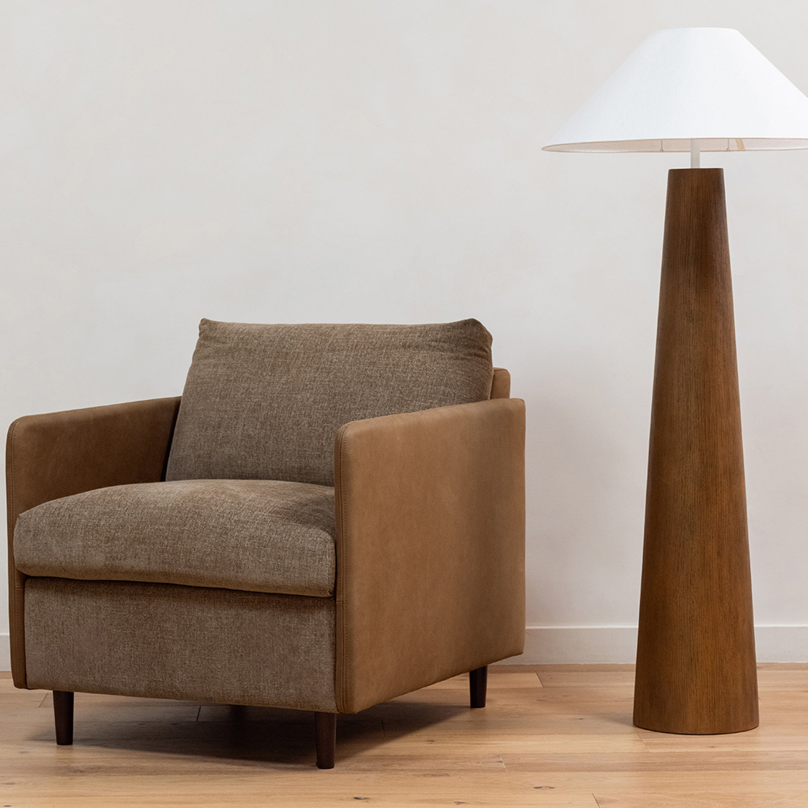 Teller Accent Chair, Brown