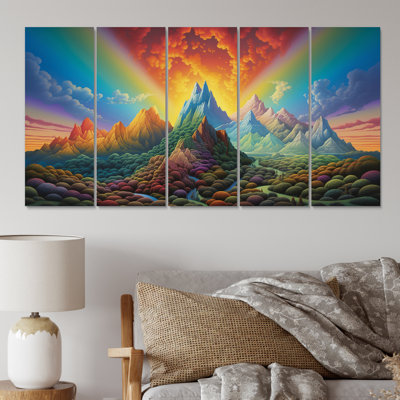 Montagnes Conscience Rainbow Awakenings
