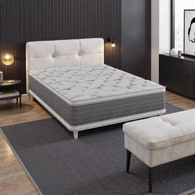 14.5" DreamFlex CoolTouch Two-Sided Pillow Top California King Mattress with Bamboo Fabric and Quad Coil Support