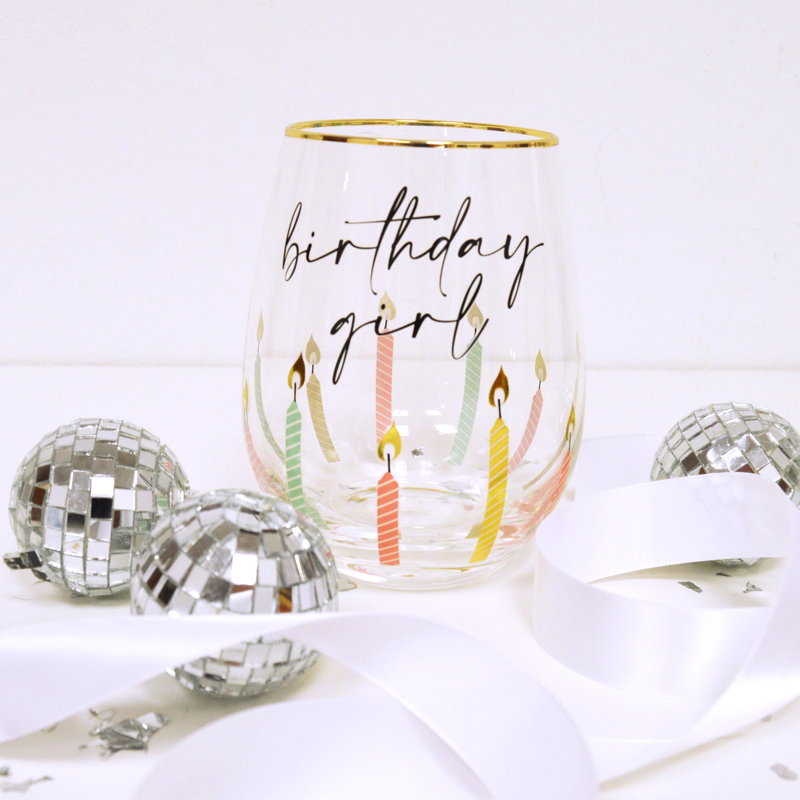 Millay 20 oz. Stemless Wine Glass