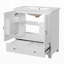Meuble-lavabo 30 po avec lavabo en céramique-76607356