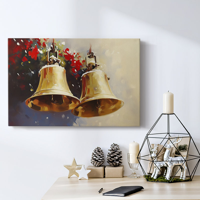 Art des Fêtes de Noël - Toile tendue avec châssis - Série 3-LXXXVII, H 40 po x l 60 po