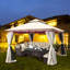 Pavillon de jardin en acier