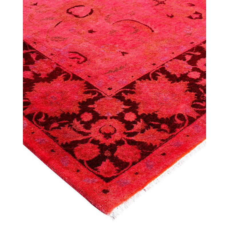 Yahaira One-of-a-Kind 4' 8" x 7' 10" Hand Knotted Area Rug