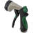 GrowGreen Heavy-Duty Garden Hose Nozzle Sprayer, 8-Pattern High-Pressure Metal Water Nozzle with Ergonomic Non-Slip Grip for Lawn, Car Wash & Outdoor Cleaning