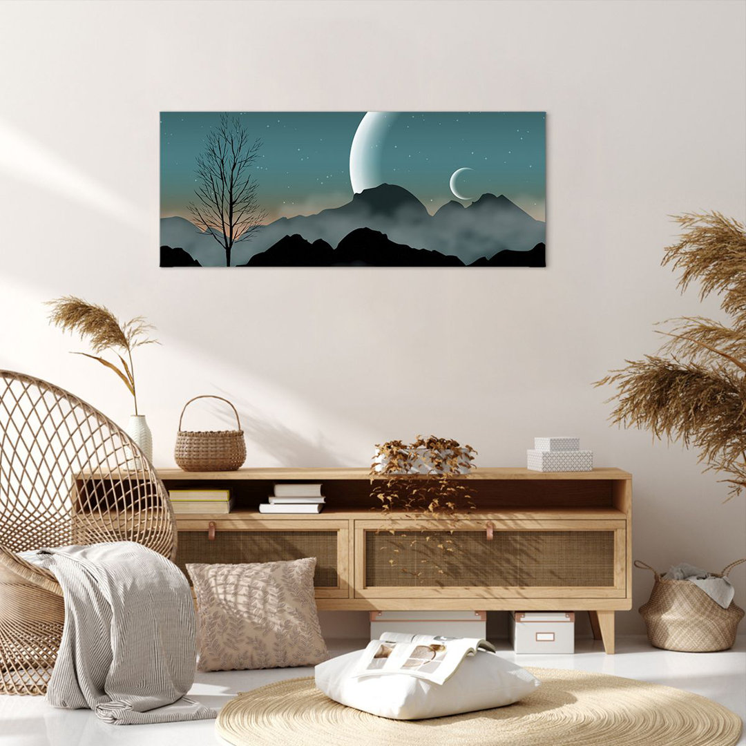 Leinwandbild Sky Night Illustration