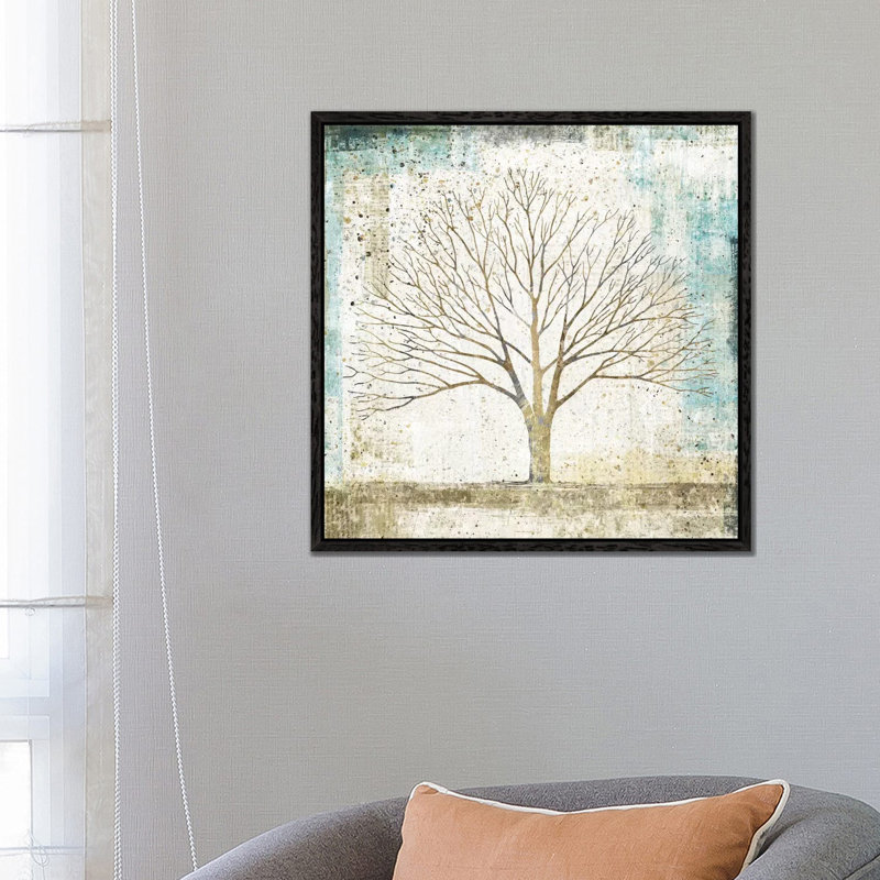 All That Glitters - Print on Canvas, 66.04 cm H x 66.04 cm W, Black Floater Framed