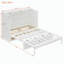 Lit escamotable double avec grands tiroirs-842673251