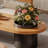 Burlywood Solid wood Half-circle Coffee Table-109243242