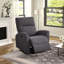 Fauteuil inclinable manuel pivotant de 32,3 po de largeur, ultra moderne et confortable-124582142