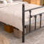 Double Metal Bed Frame with Headboard-1690835539-1690835540