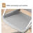 Modern Leather Height-Adjustable Office Chair with Aluminum Alloy Base & Rolling Casters