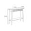 Console brune de style chinois simple