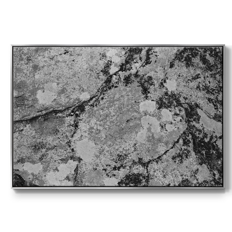 Found Textures III - Toile encadrée de qualité supérieure - prête à être accrochée, H 27 po x l 41 po x P 2 po