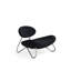 Meadow Lounge Chair, Black Painted Steel Frame-501329462-501329456