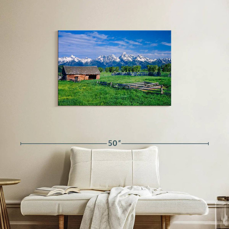 Alvord Green Field à Grand Teton, H 24 po x l 36 po