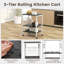 79cm H x 60cm W Utility Cart with Wheels-93548308