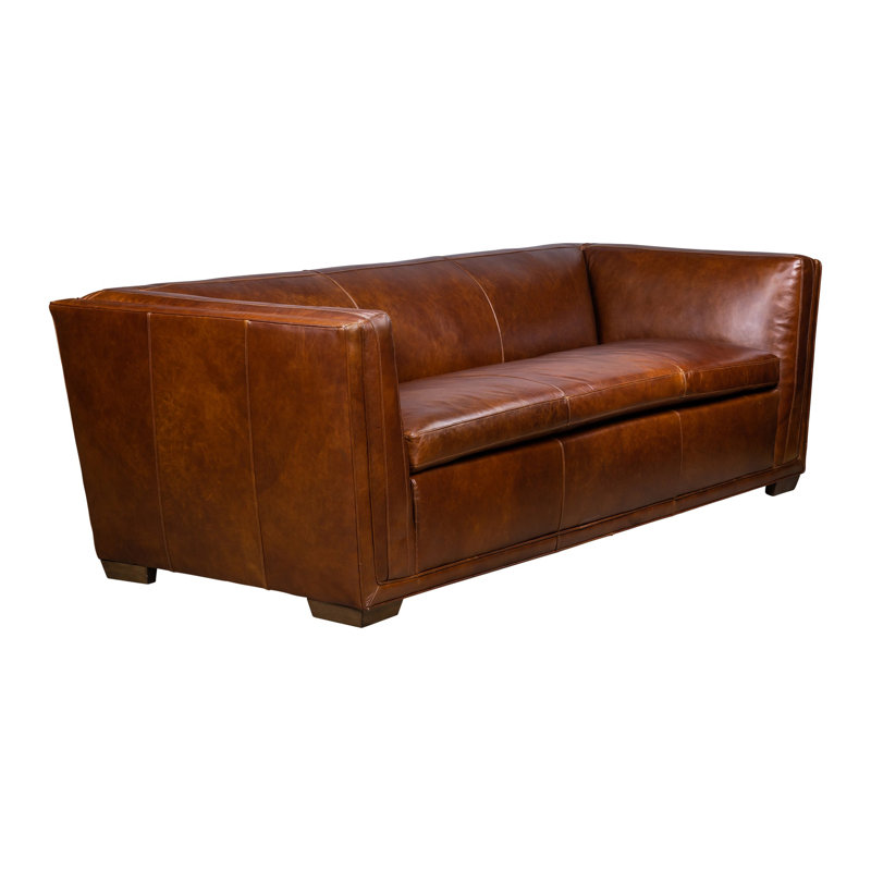 Gloria Sofa in Ten Gallon Hat Mix, Linden Chocolate 