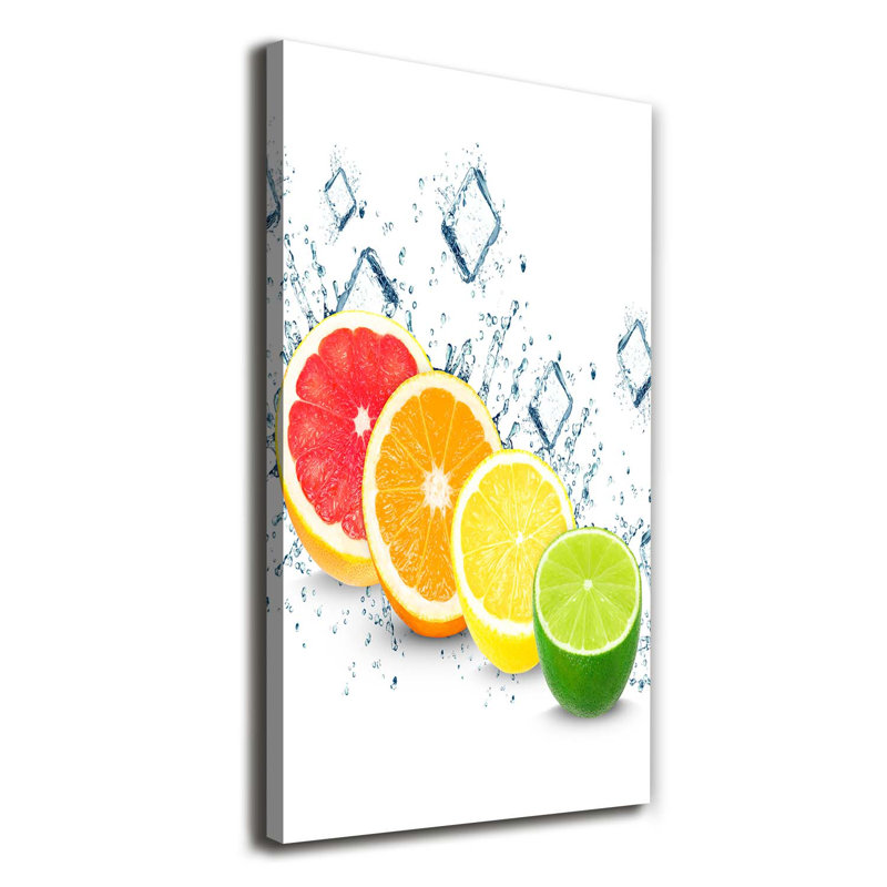 Citrus Fruits - Wrapped Canvas Print