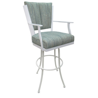  Metal Swivel Extra Tall Stool 34" Seat