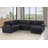 L-Shaped Sectional Sofa Bed Pull Out Sleeper Couch With Storage Chaise-731389385