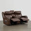 Canapé inclinable électrique en cuir véritable Zachery avec console multifonctionnelle-1631181292-1631181286