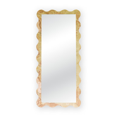 Deniz Rectangle Stone Mirror