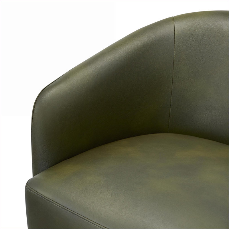 Fauteuil demi-tonneau rotatif Ardena, Vert