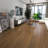 Fixturedisplays® Luxury Chiselled Wood Grain Vinyl Flooring Tiles Interlocking Flooring 10 Case/100 Sheets 48" X 7" Wood-Look Planks 23 Square Feet 15762
