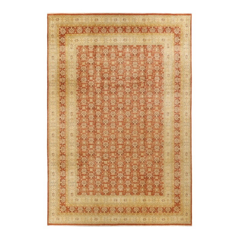 Classic One-of-a-Kind 10' 0" X 13' 10" Hand Knotted Area Rug