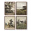 «Vintage Landscape VIII», 4 pièces sur papier-1456844169-1456844166