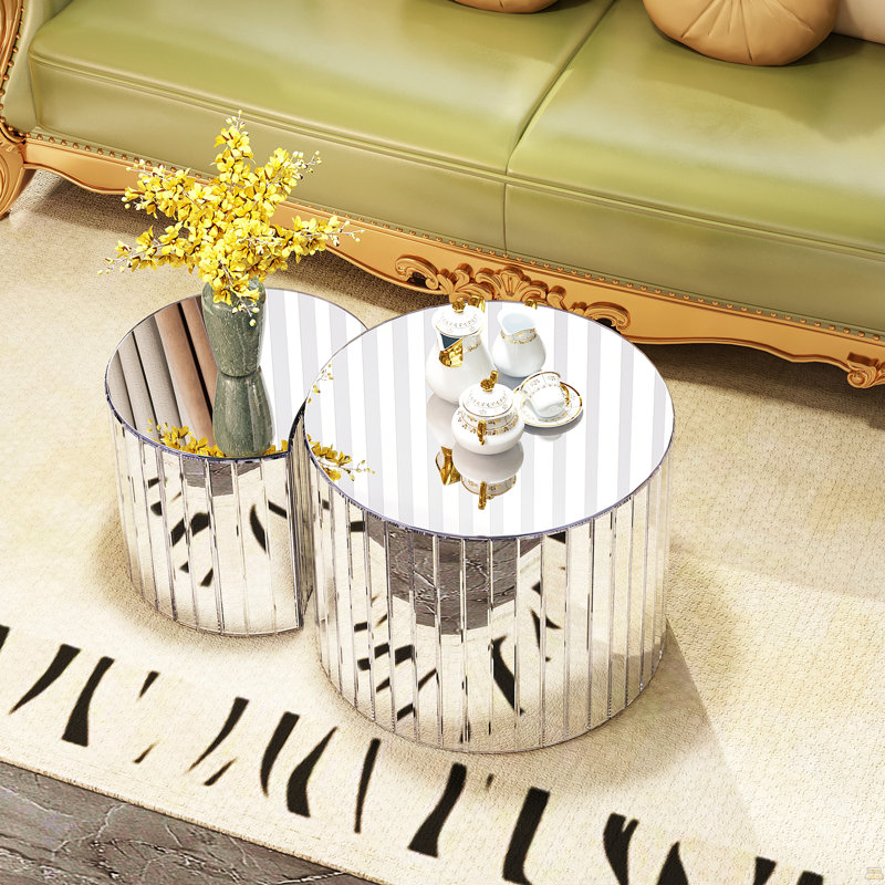 Petite table basse Mirror - Petite table basse moderne