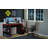 Gaiana Large Modern Gaming Computer Desk 53 Inch with 5 Shelves Cable Management Student Study Wooden Table Home Office Gamer Desk for Kids and Adults-1447580372