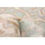 Tapis de couloir unique en laine vert clair 2 pi 7 po x 8 pi One-of-a-Kind