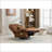 Recliners Power 270° Swivel Glider Recliner with Bluetooth, USB, Food Storage, Activity Modes | Slate Gray | Fabric-83311343