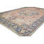 Rectangle Cohan Oriental Power Loom Polyester Machine Washable Area Rug in Blue/Brown-1416271512
