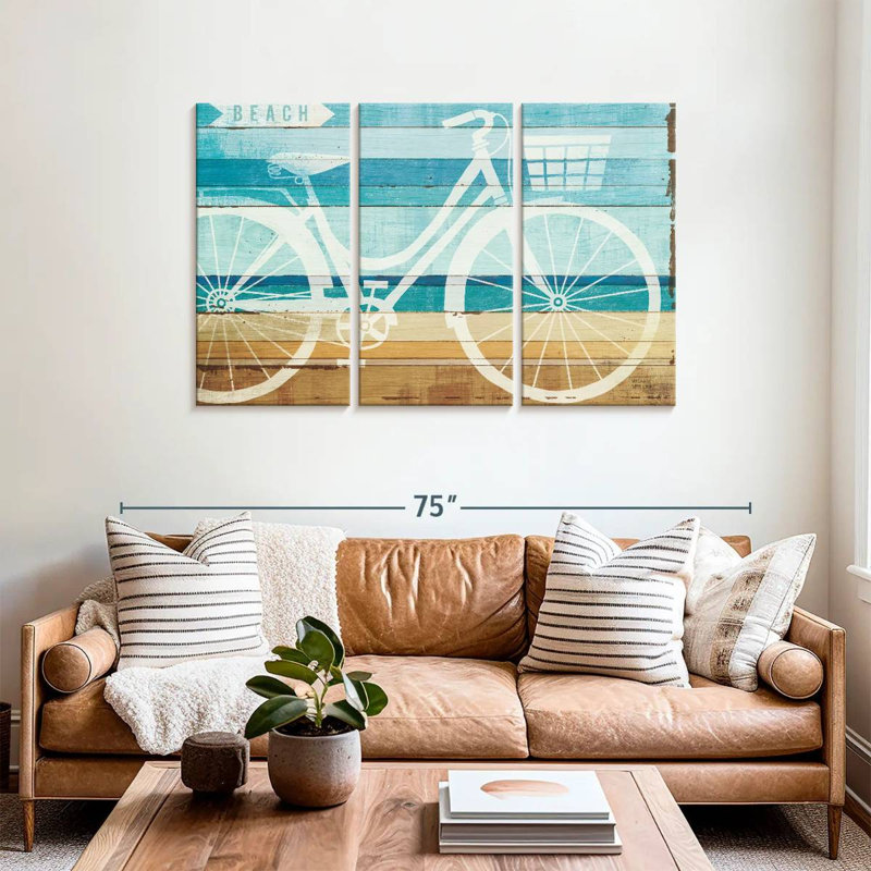 Mehar Beachscape Cruiser I, 36" H x 57" W