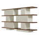 Happy Day Wide Geometric Bookcase