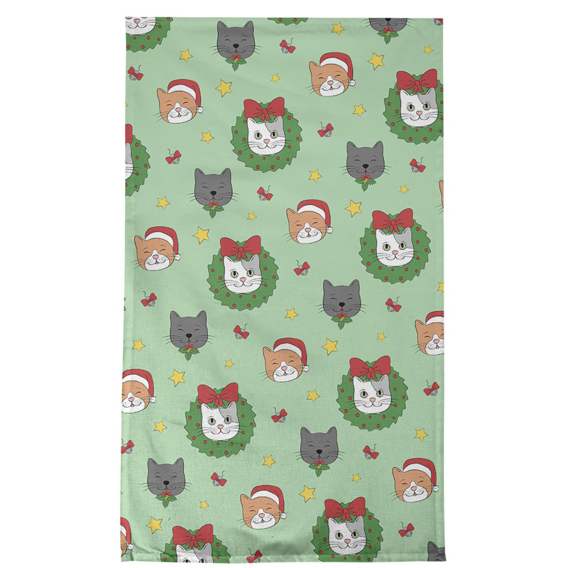 Waffle Tea Towel Kitchen Towel, Cotton Twill